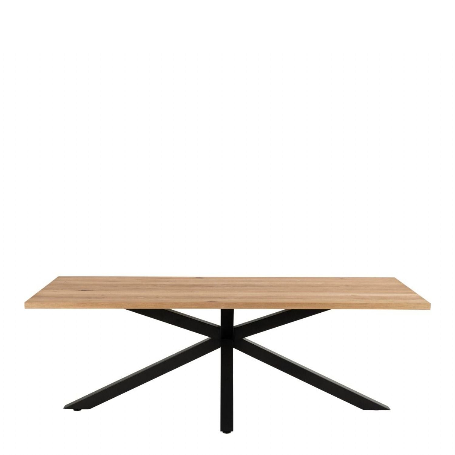 Heaven Dining Table in Oak And Black