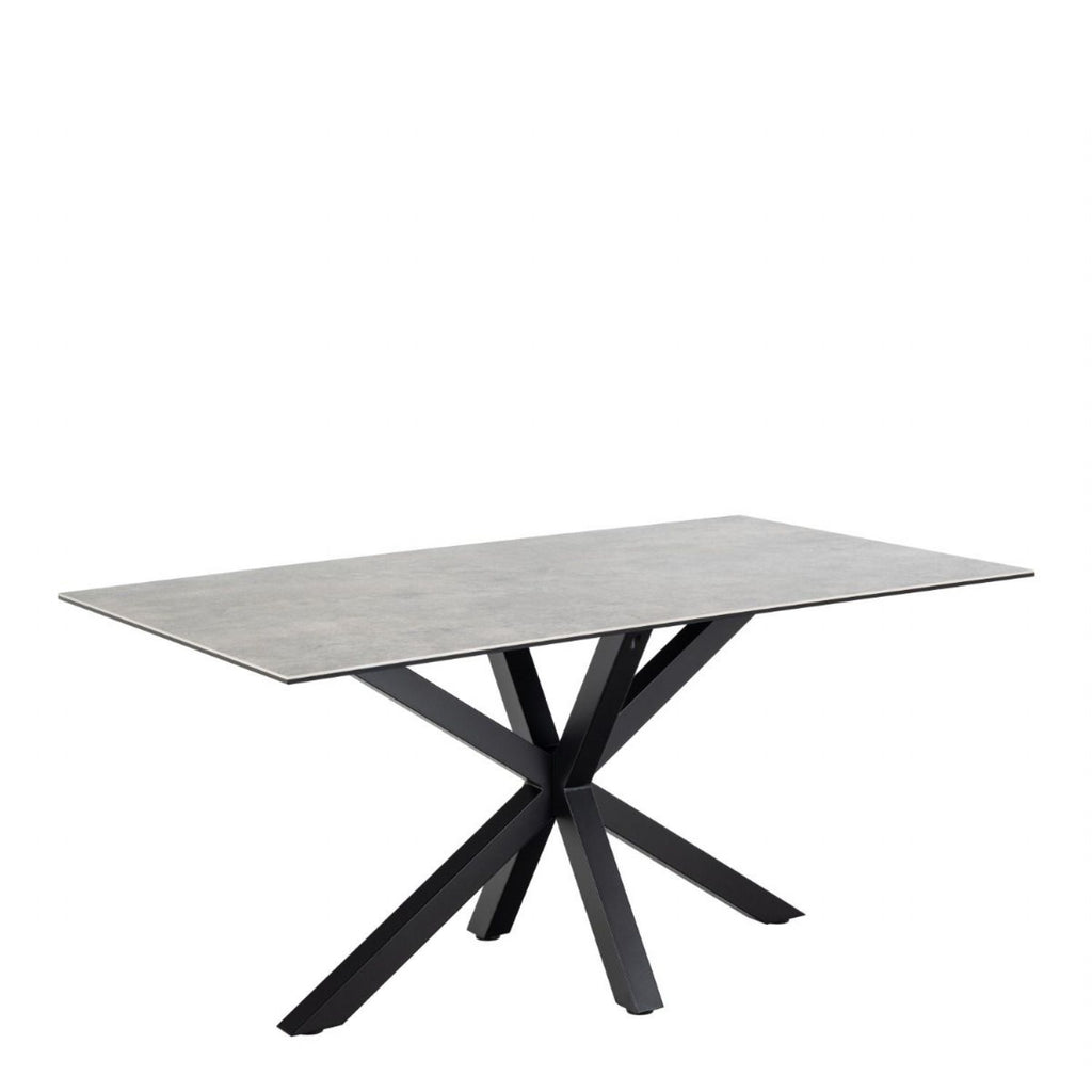 Heaven Dining Table in Ceramic Grey 160x75.5cm