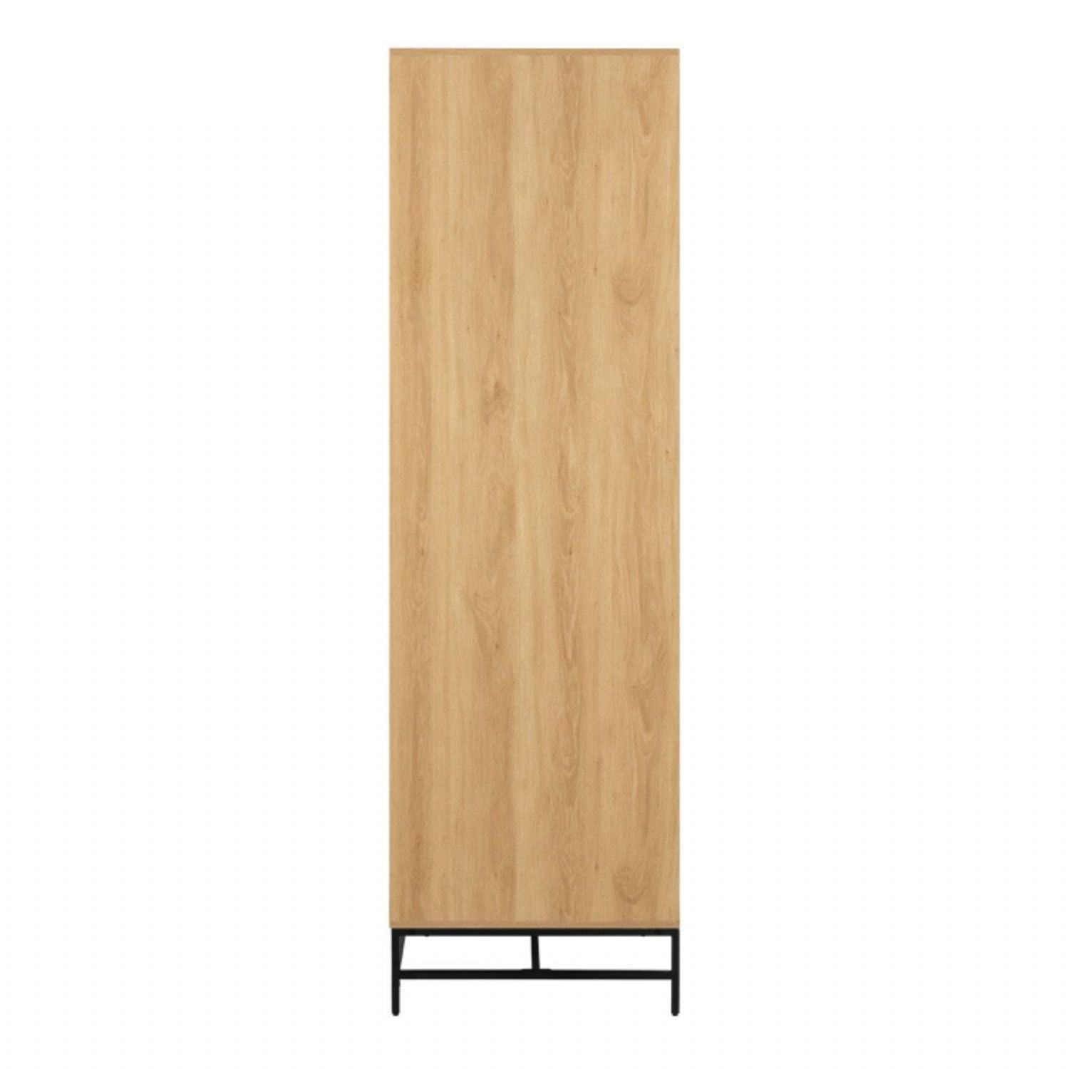Albany Wardrobe 4 Doors in Black Oak