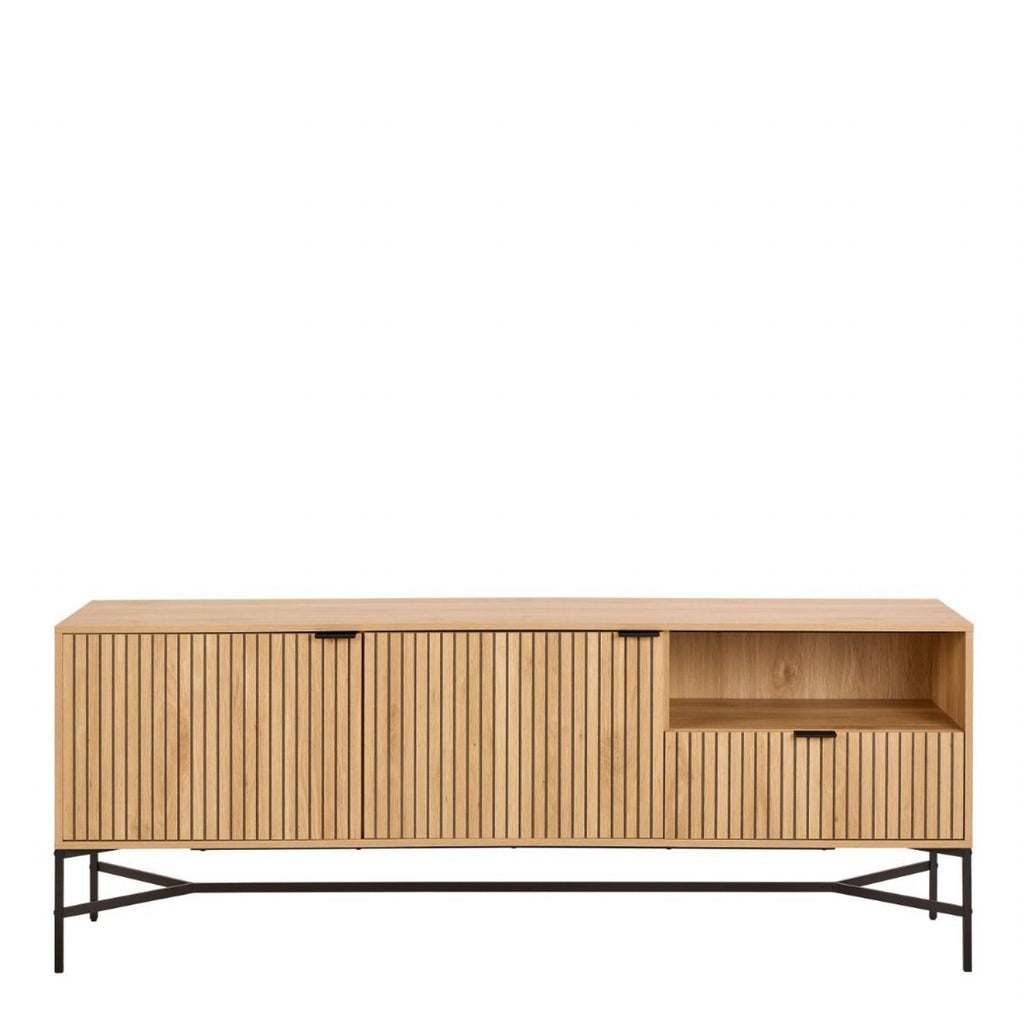 Jaipur Sideboard With 2 Doors and 1 Drawer in Oak