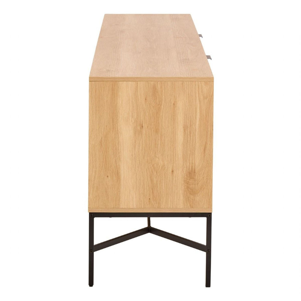 Jaipur Sideboard With 2 Doors and 1 Drawer in Oak
