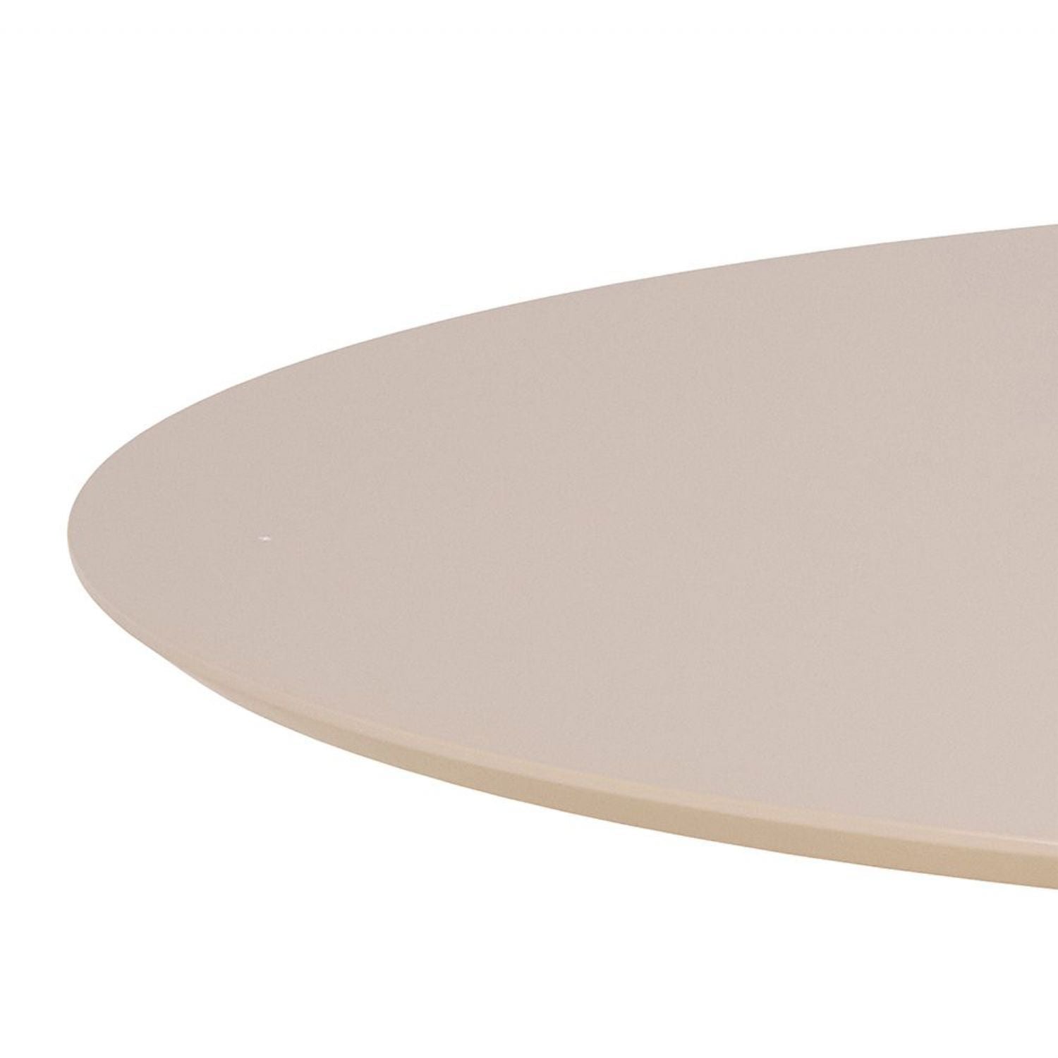 Ibiza Round Beige Dining Table with 4 Owen Dining Chairs in Beige
