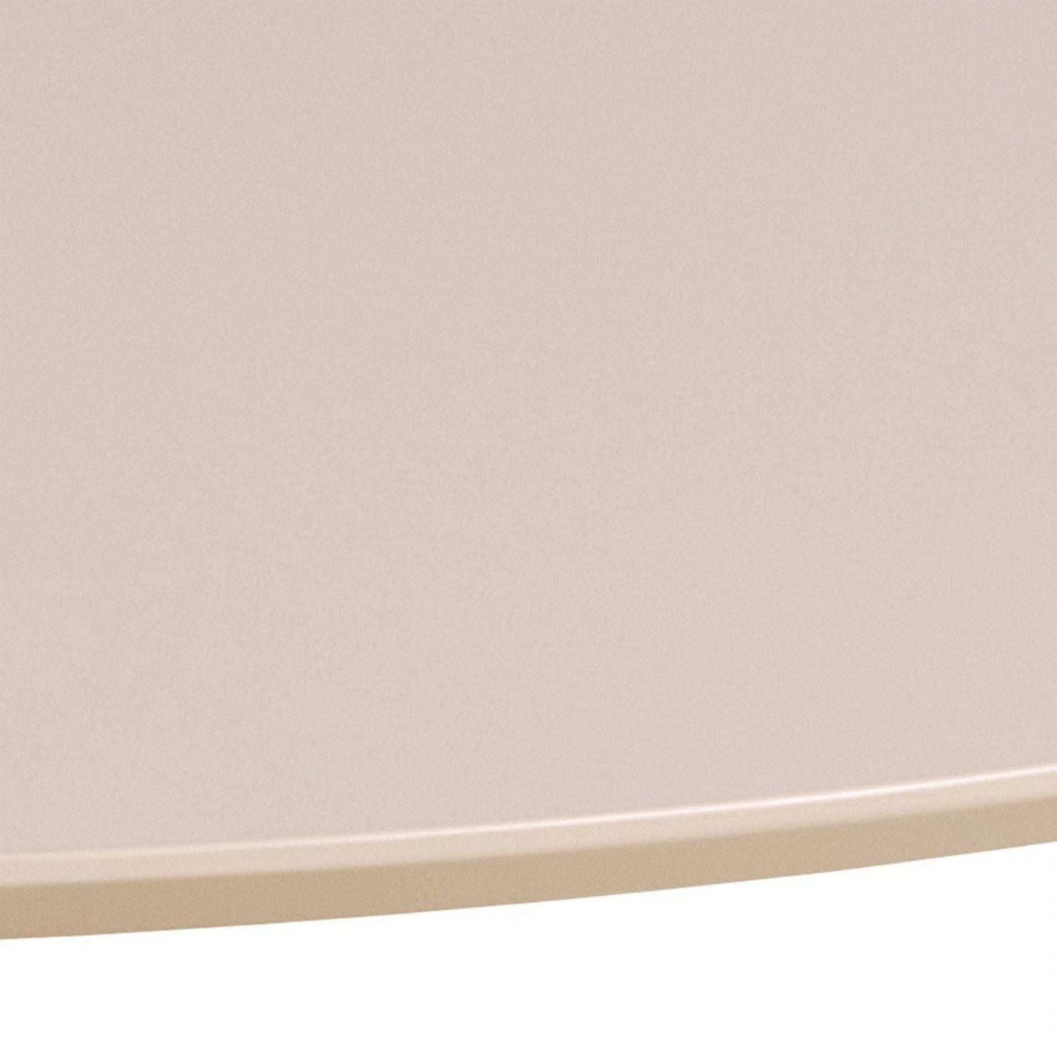 Ibiza Round Beige Dining Table with 4 Owen Dining Chairs in Beige