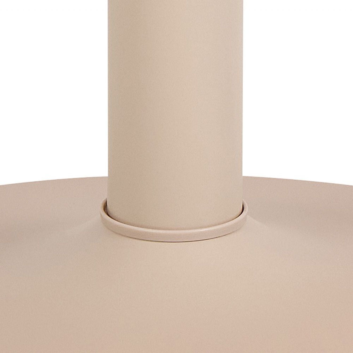 Ibiza Round Beige Dining Table with 4 Owen Dining Chairs in Beige