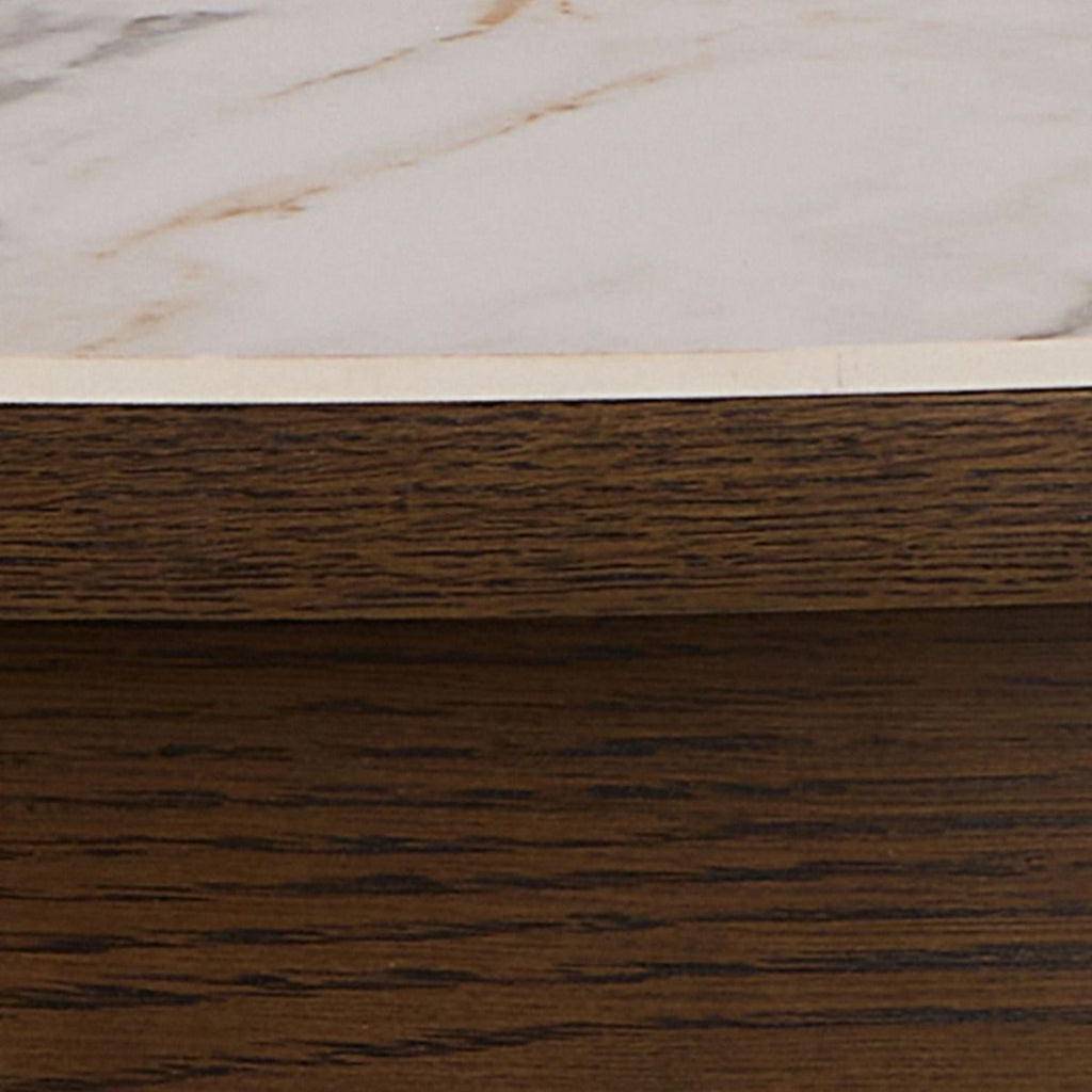 Southampton Round Dining Table in Cream Ceramic 120x75cm