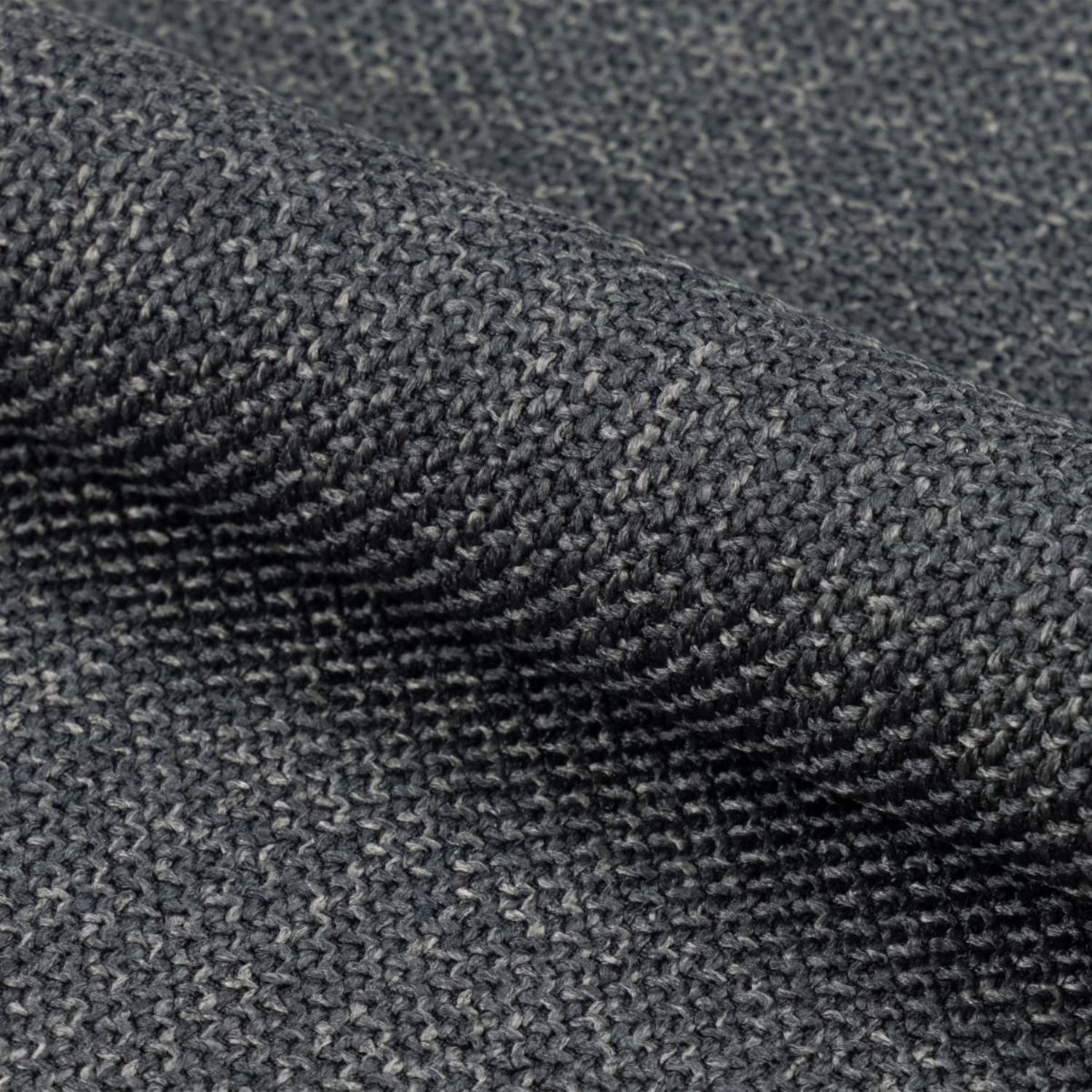 Omaha Right Hand Facing Corner Sofa in Dark Grey Fabric