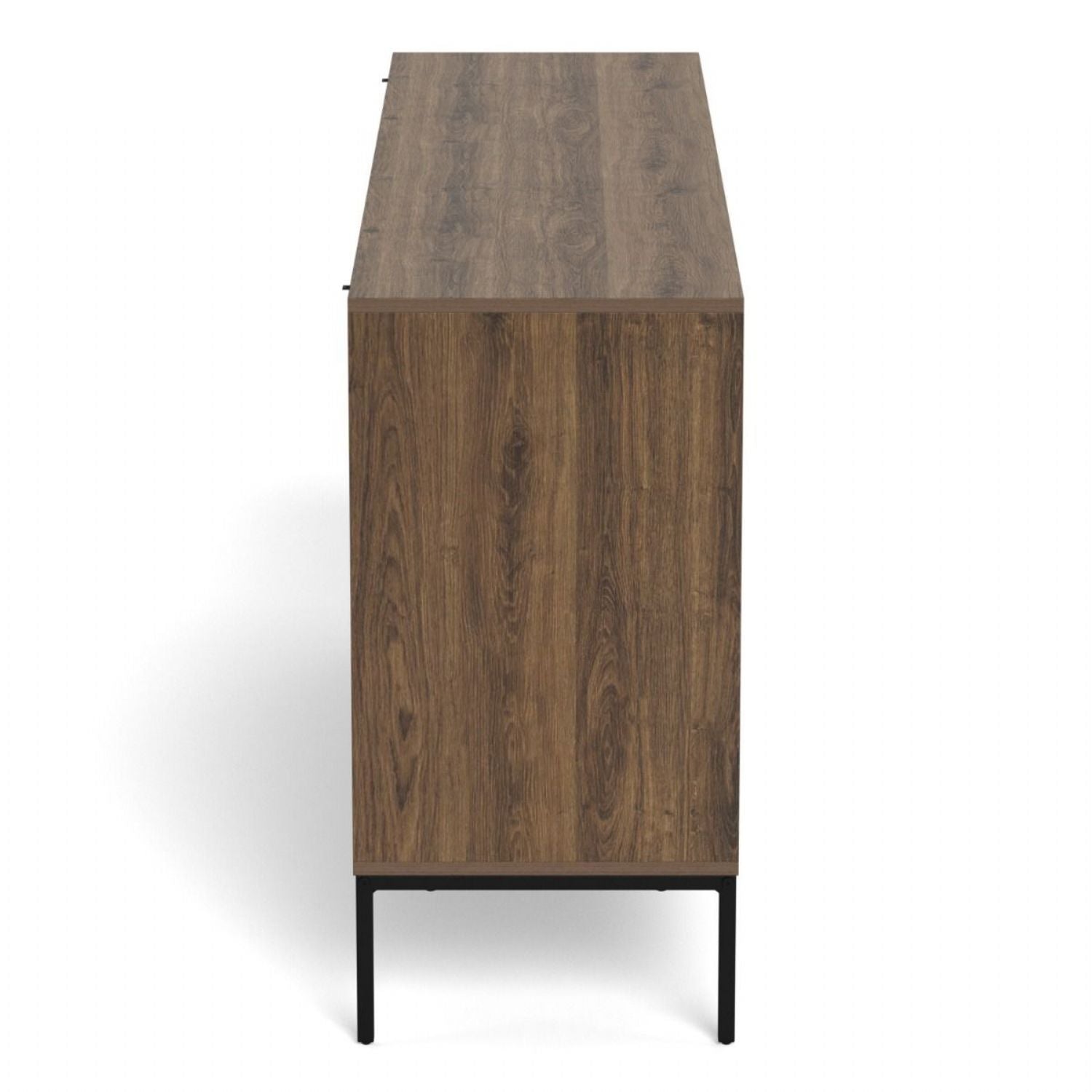 Palmdale Sideboard with 3 Doors in Smoked Oak
