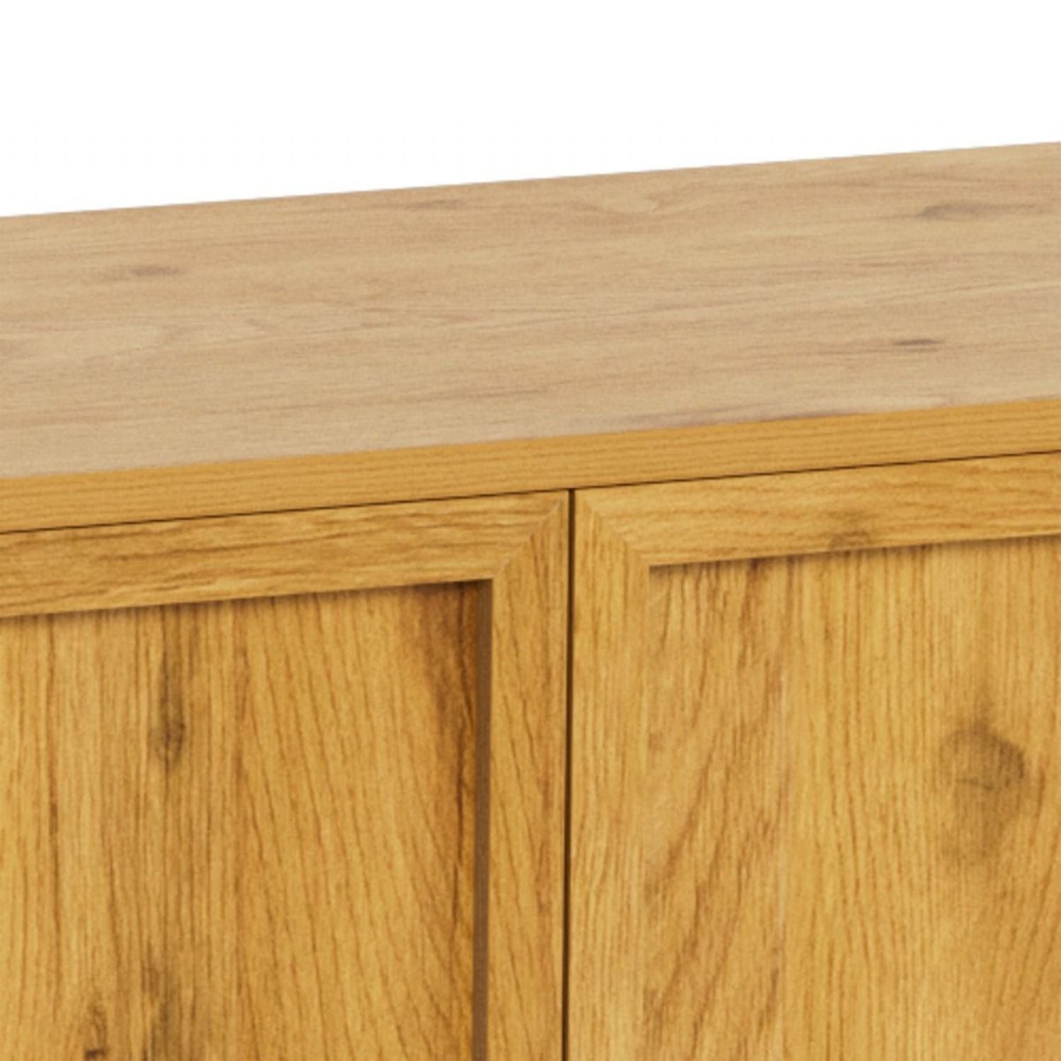 Palmdale Sideboard with 3 Doors in Wild Oak