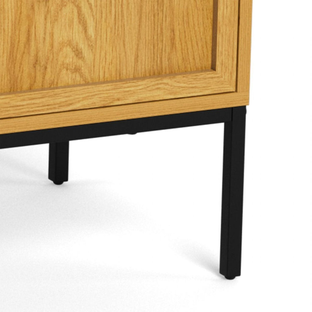 Palmdale Sideboard with 3 Doors in Wild Oak