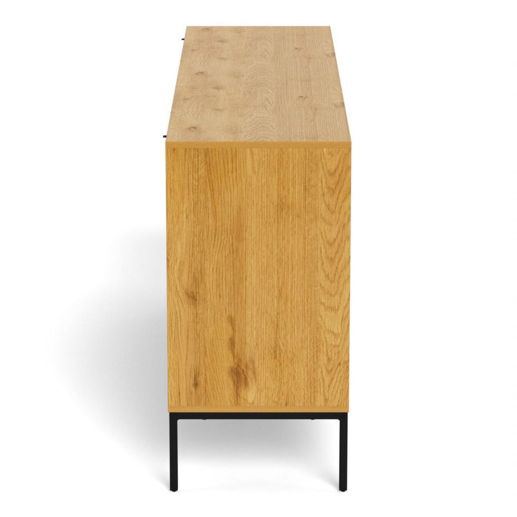 Palmdale Sideboard with 3 Doors in Wild Oak