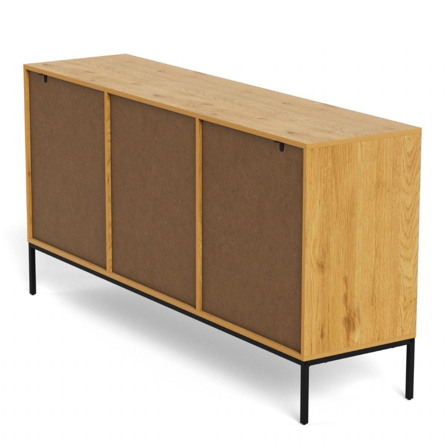 Palmdale Sideboard with 3 Doors in Wild Oak