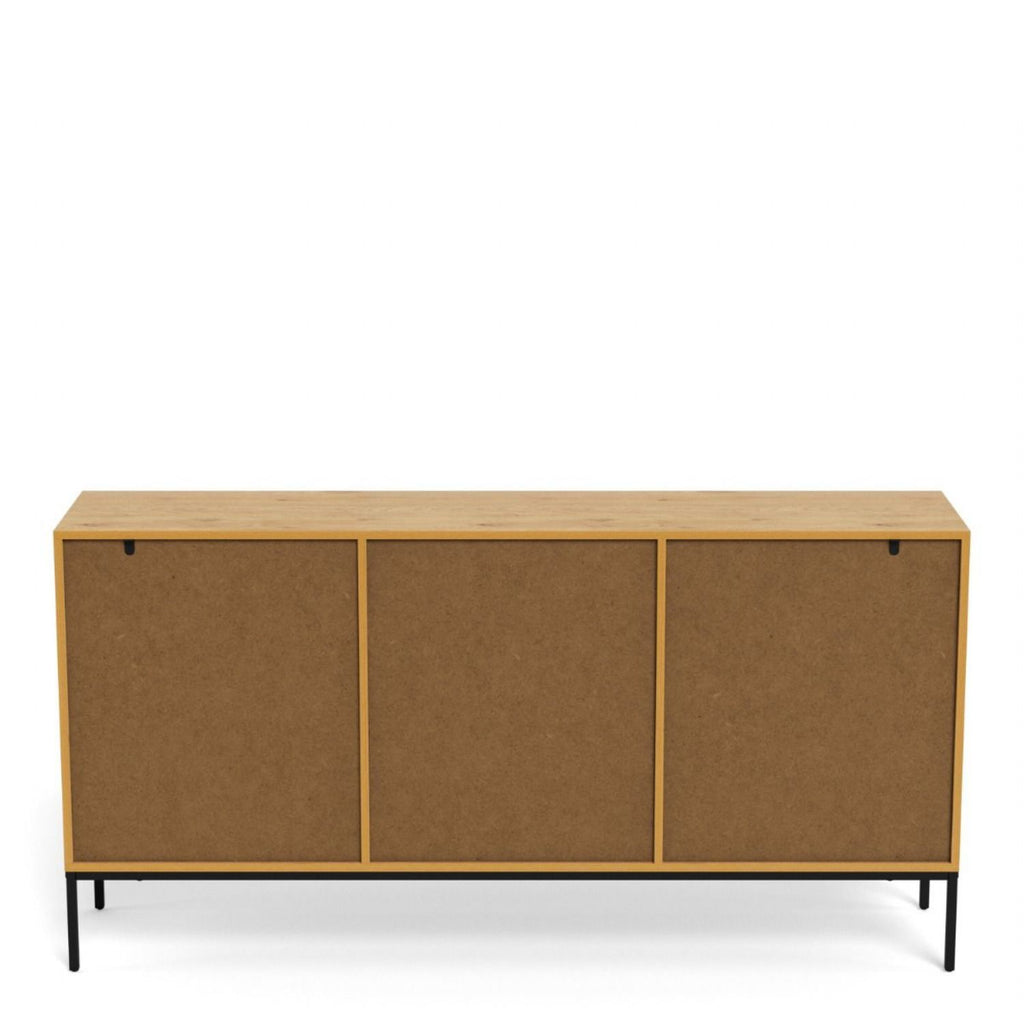 Palmdale Sideboard with 3 Doors in Wild Oak