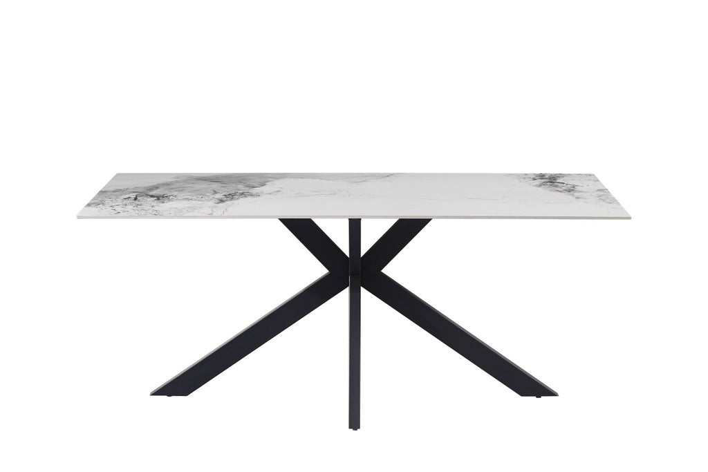 Tokyo Large 1.8m Ceramic White Dining Table