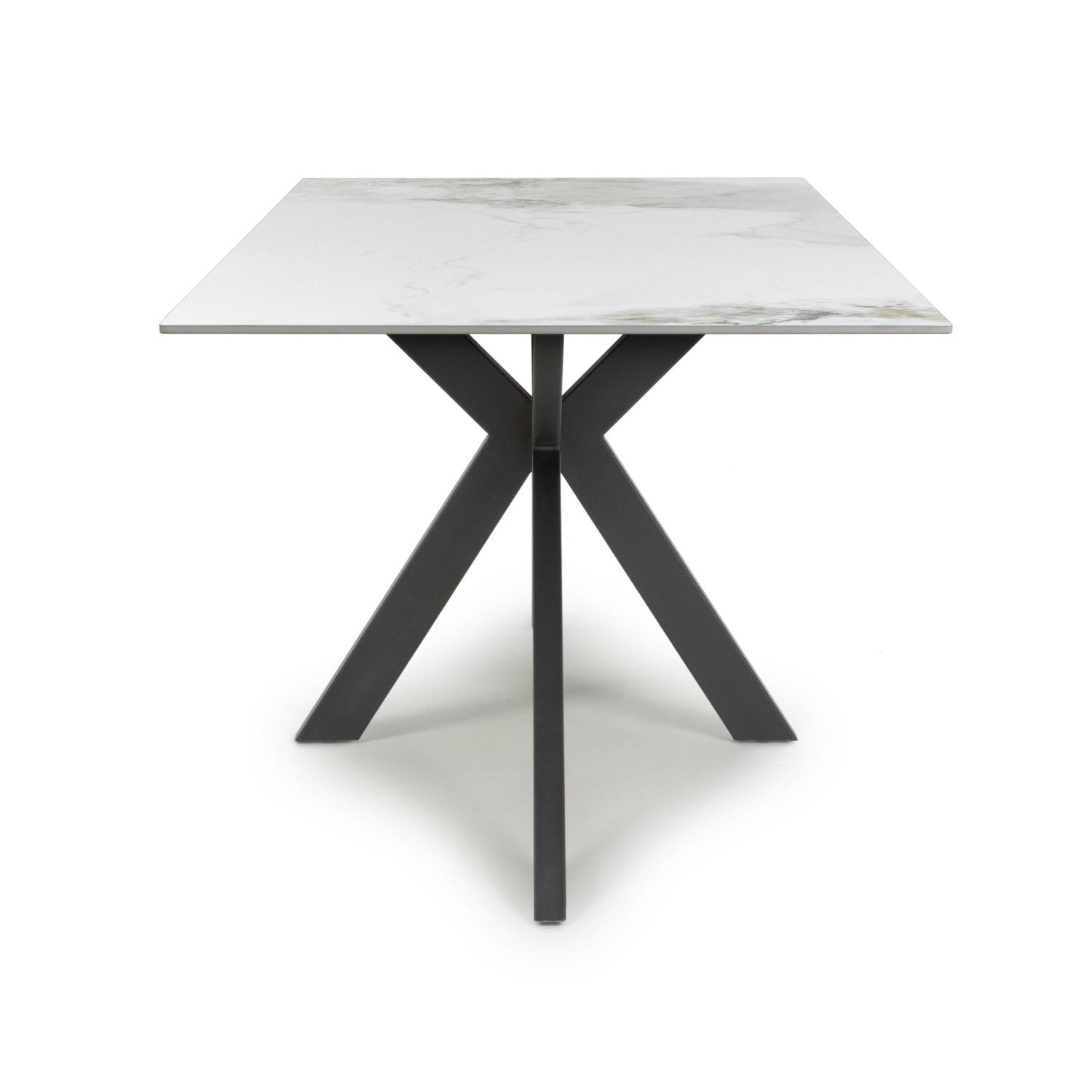 Tokyo Medium 1.6m Ceramic White Dining Table