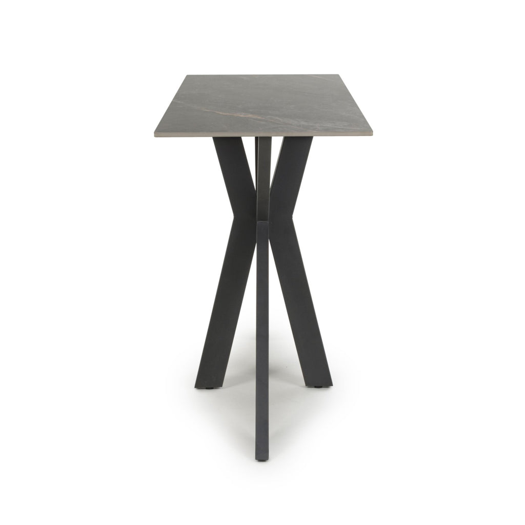 Tokyo Ceramic Grey Console Table