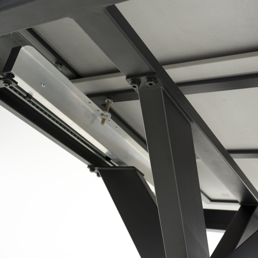 Tokyo 1.8m Extending Grey Dining Table