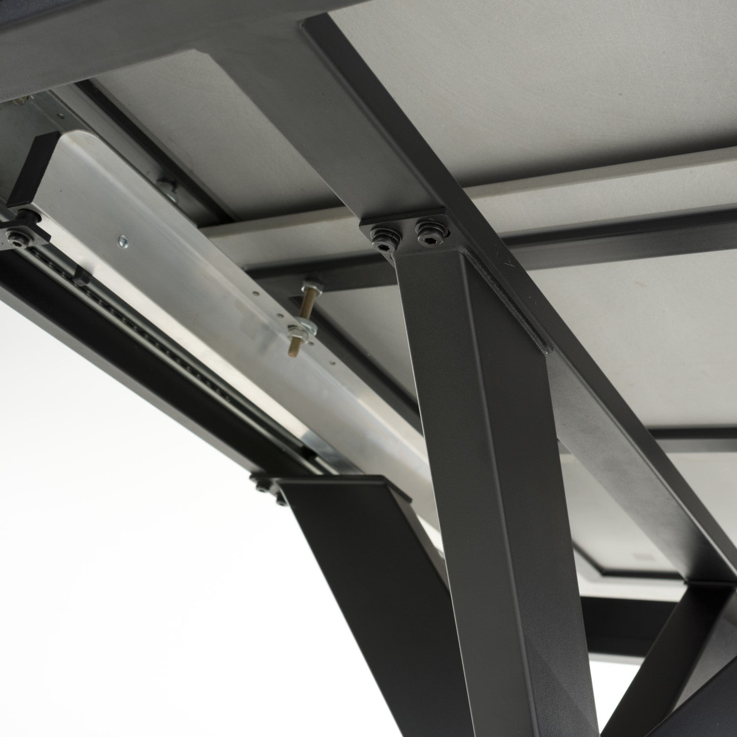 Tokyo 1.8m Extending Grey Dining Table