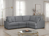 Grey Fabric Large Universal Corner Sofa