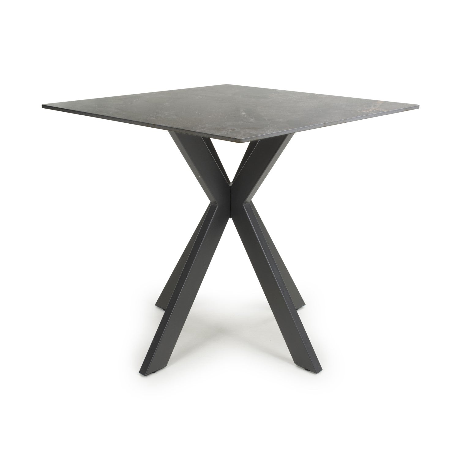 Tokyo Small 80cm Ceramic Grey Dining Table