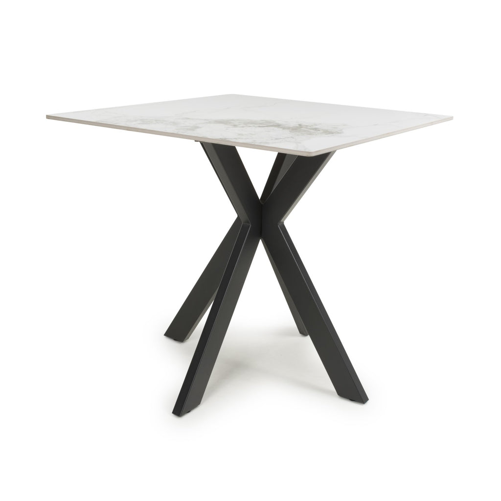 Tokyo Small 80cm Ceramic White Dining Table