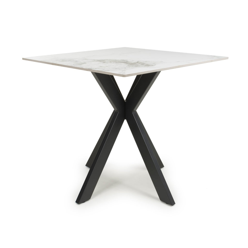 Tokyo Small 80cm Ceramic White Dining Table