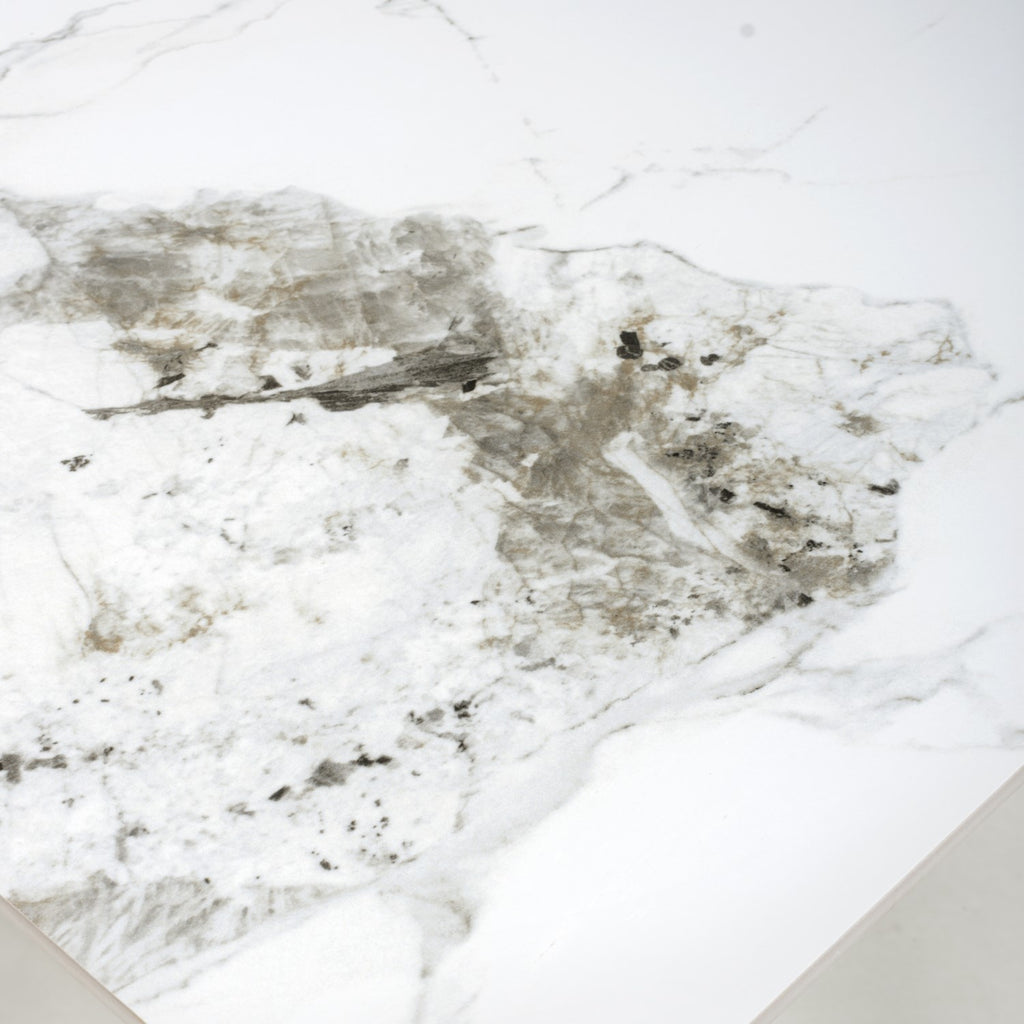 Tokyo Small 80cm Ceramic White Dining Table