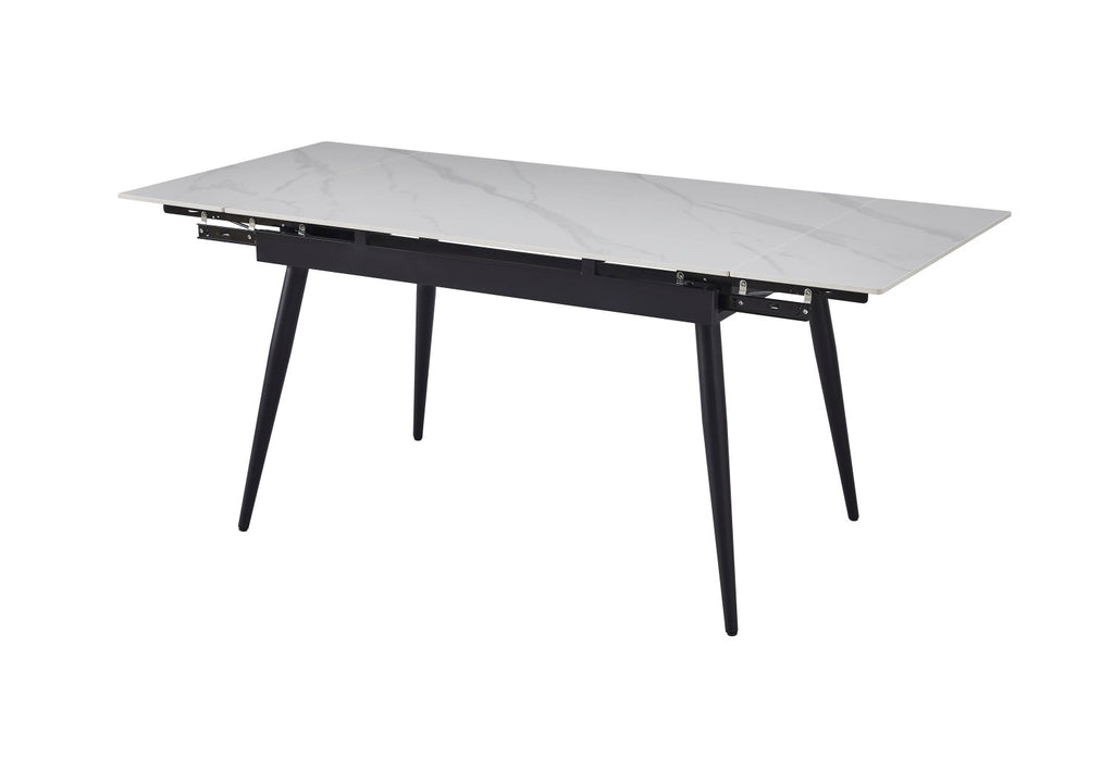 Monaco Extending White Dining Table