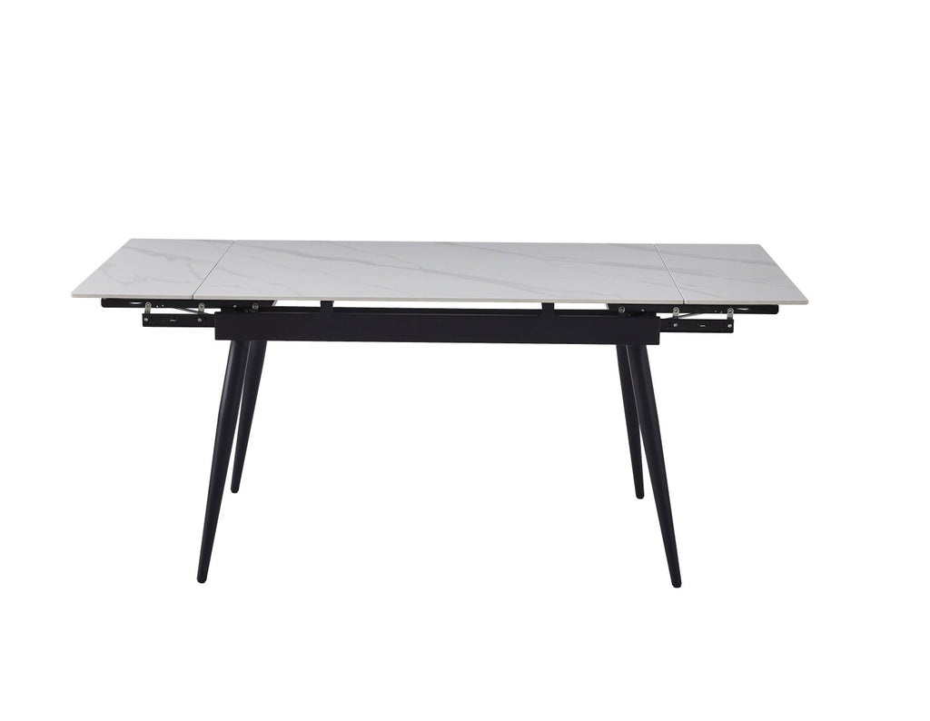 Monaco Extending White Dining Table