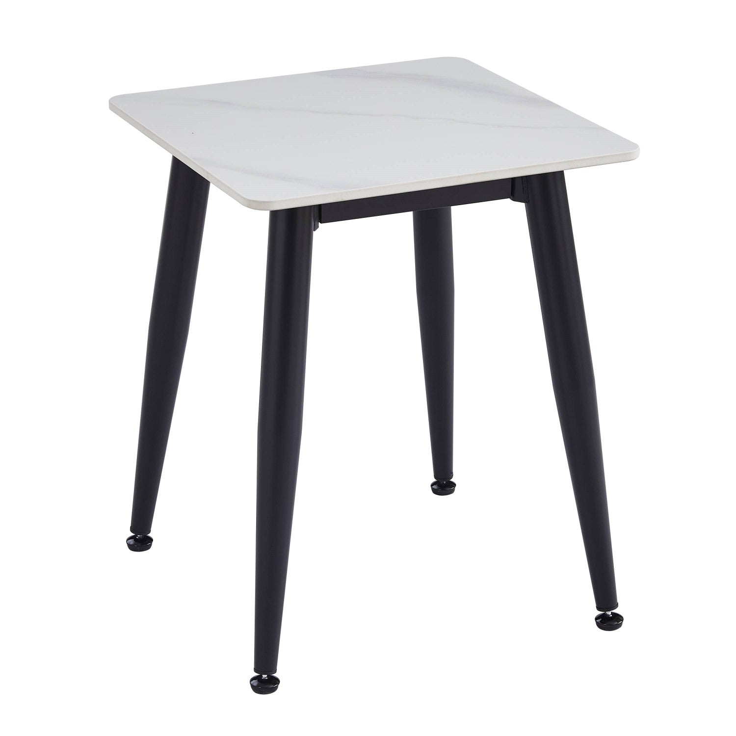 Monaco White End Table