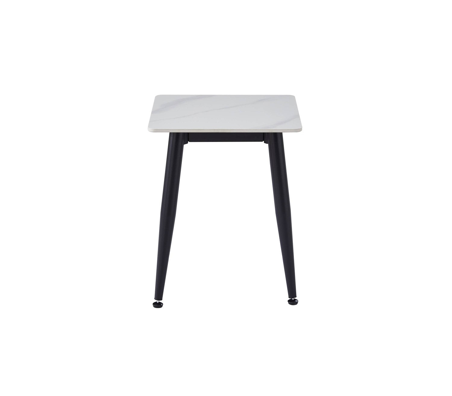 Monaco White End Table