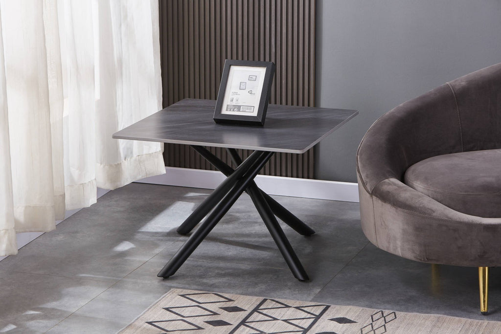 Avesta Grey End Table