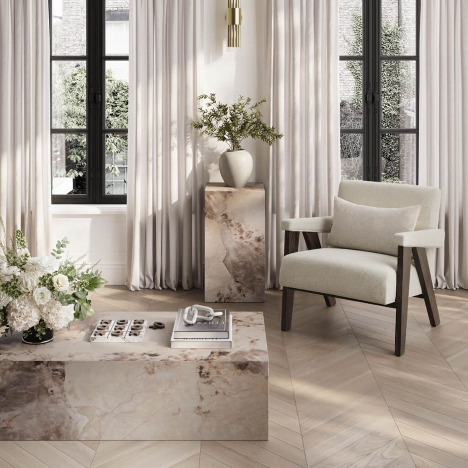 Abel Milk And Chocolate Chair