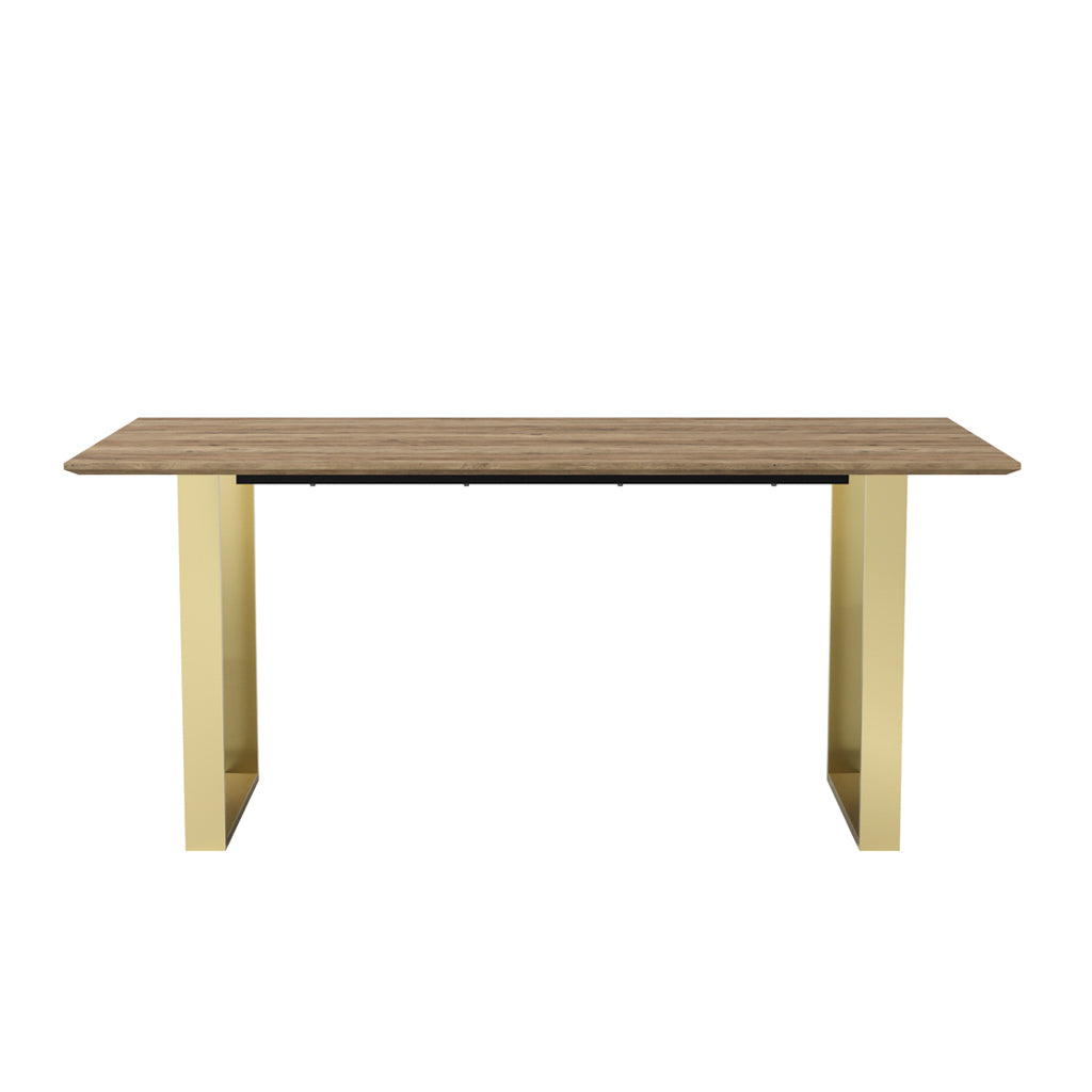 Antibes Russet And Gold Dining Table