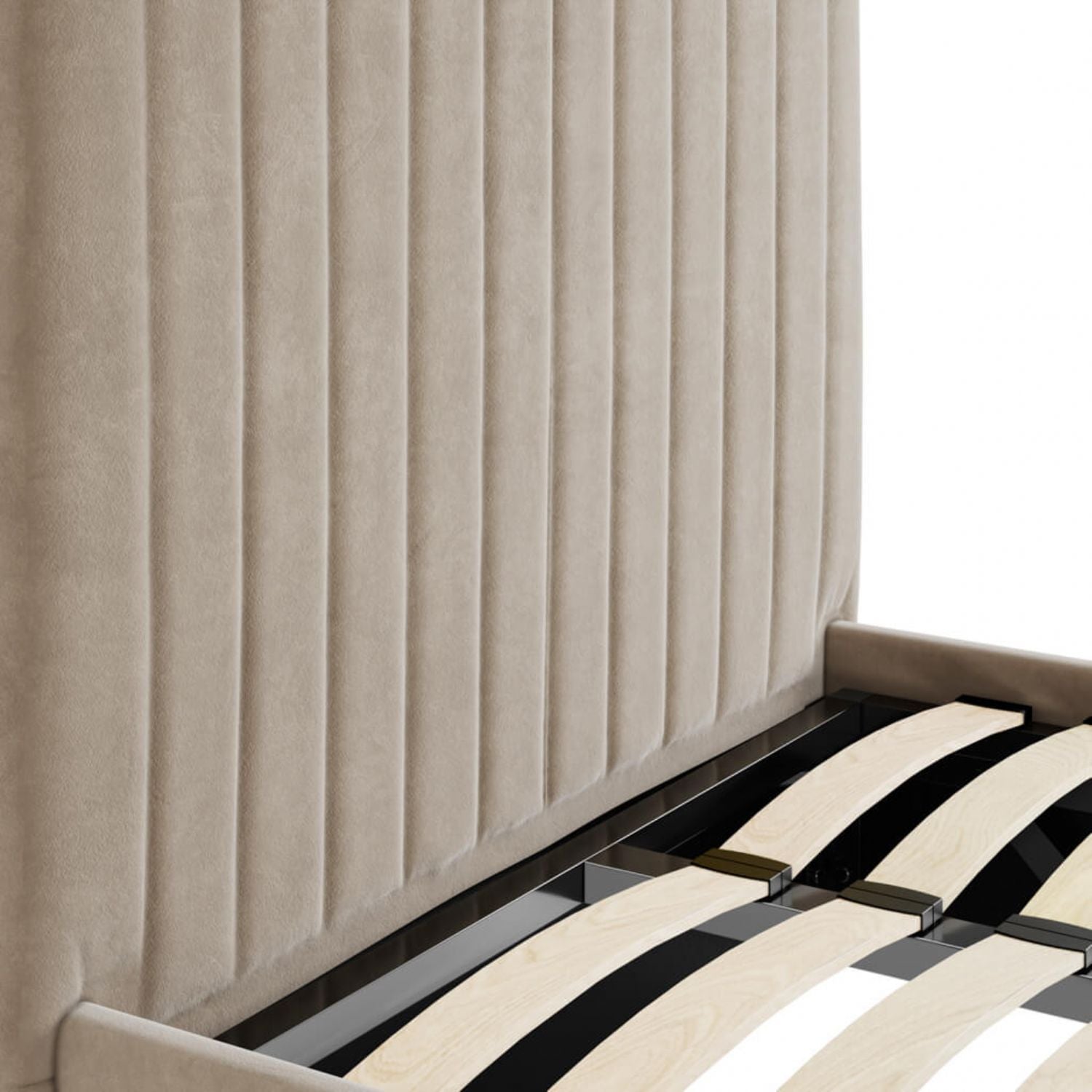 Berlin Beige Tall Single Bed