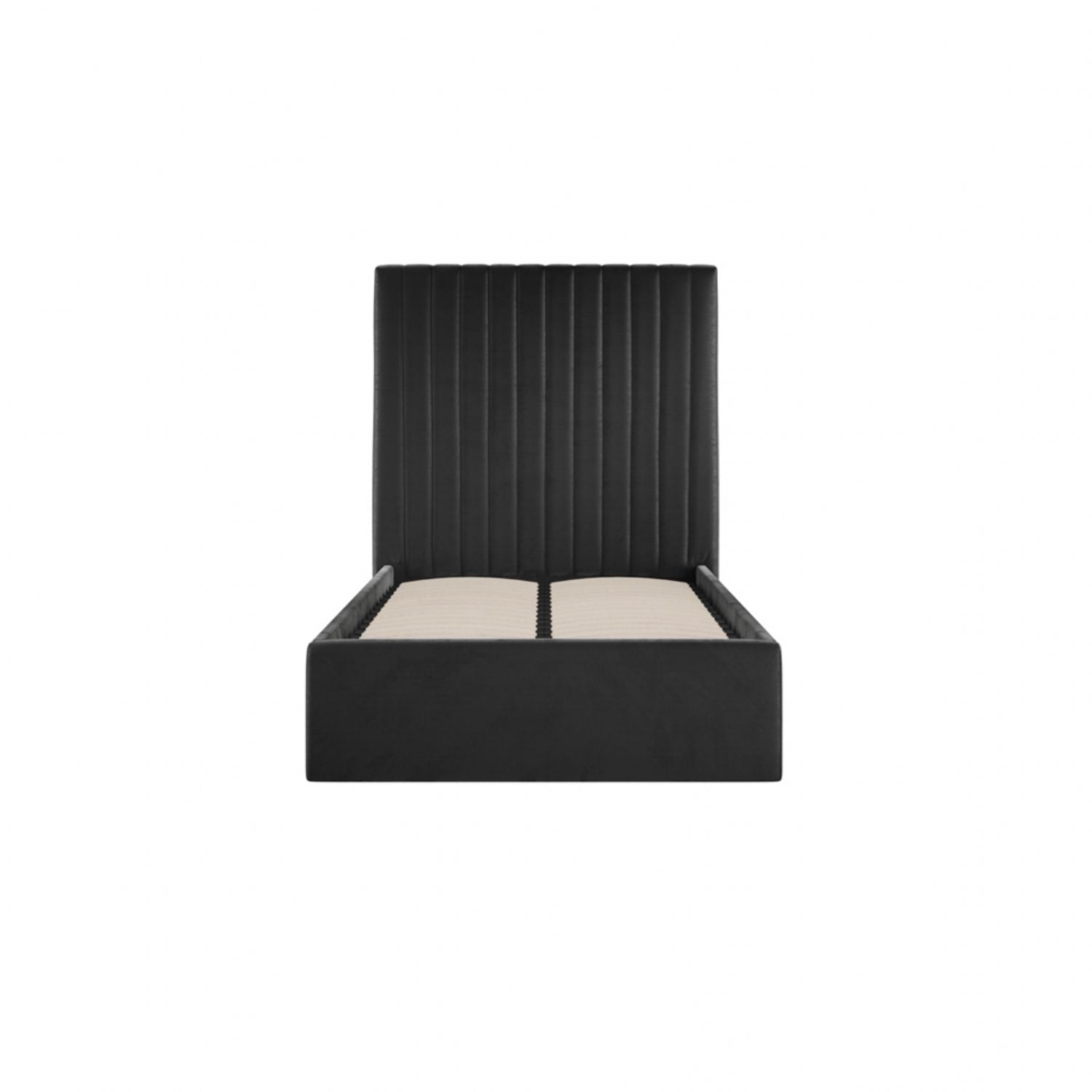 Berlin Black Tall Single Bed