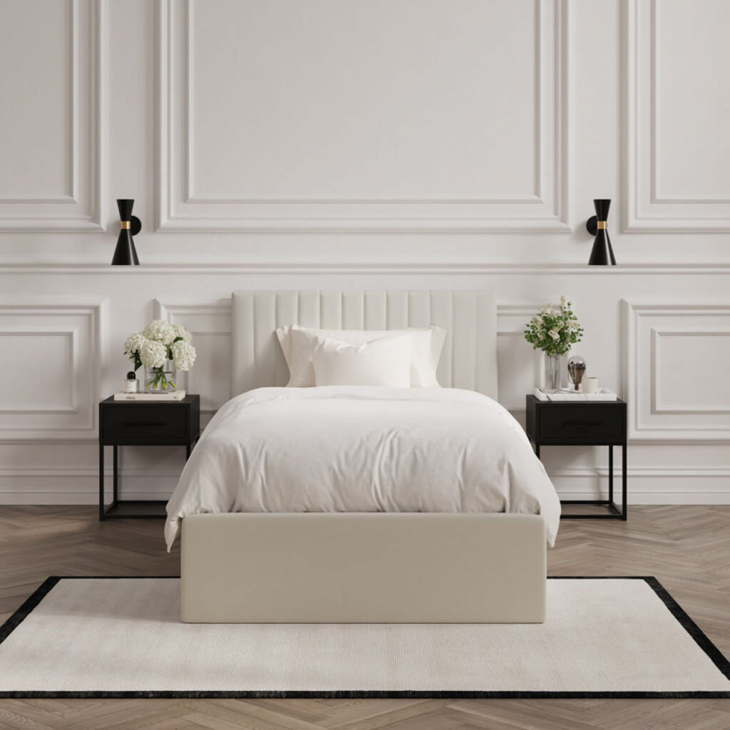Berlin Milk Single Bed