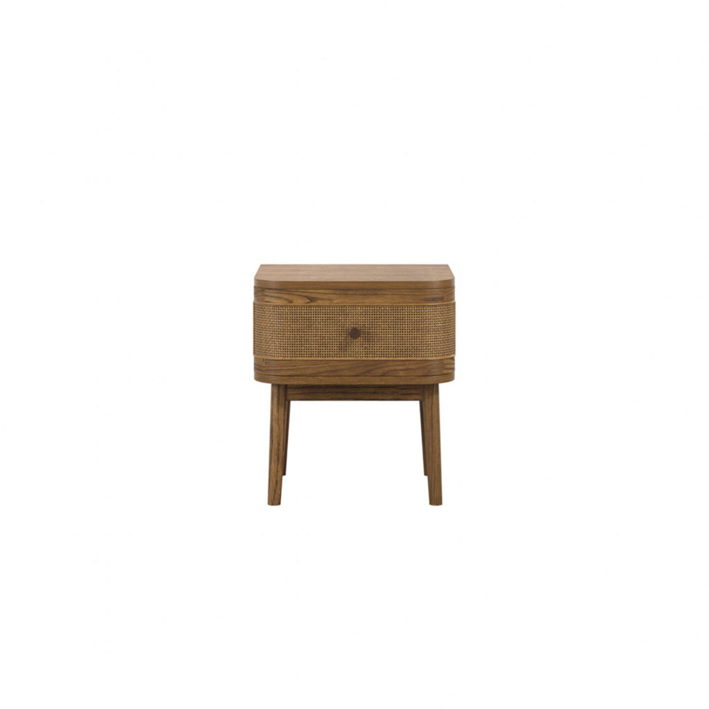 Callie Smoked Bedside Cabinet