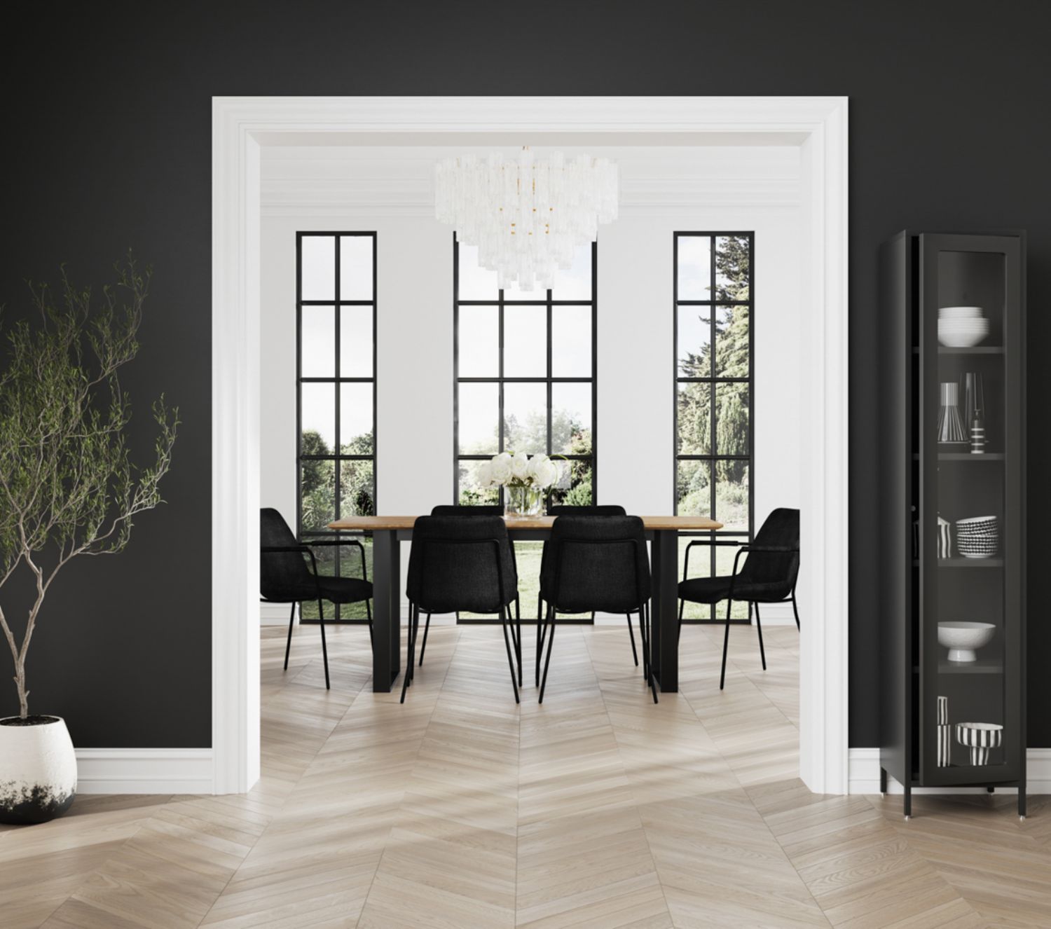 Carlo Black Dining Chair