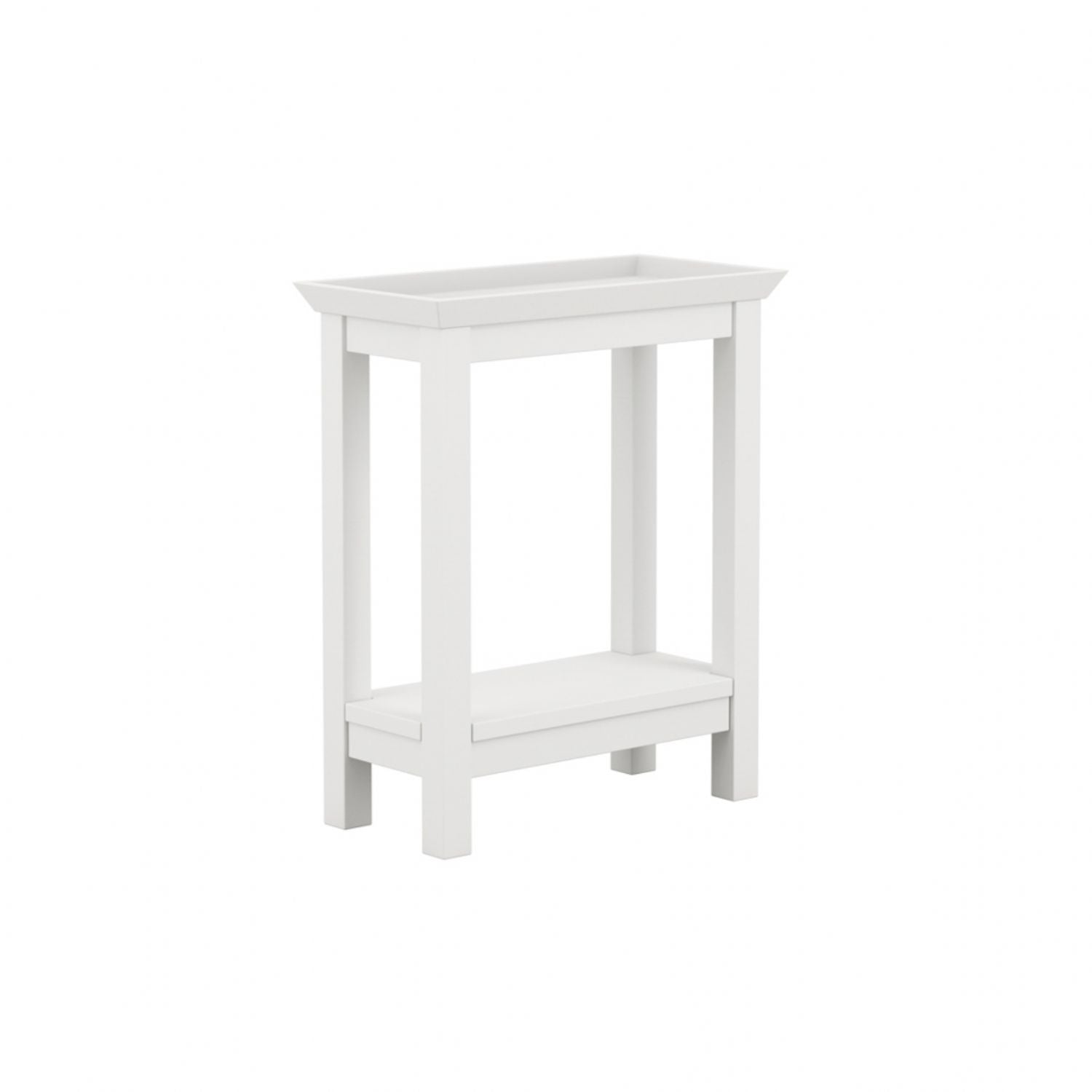Cote White Side Table