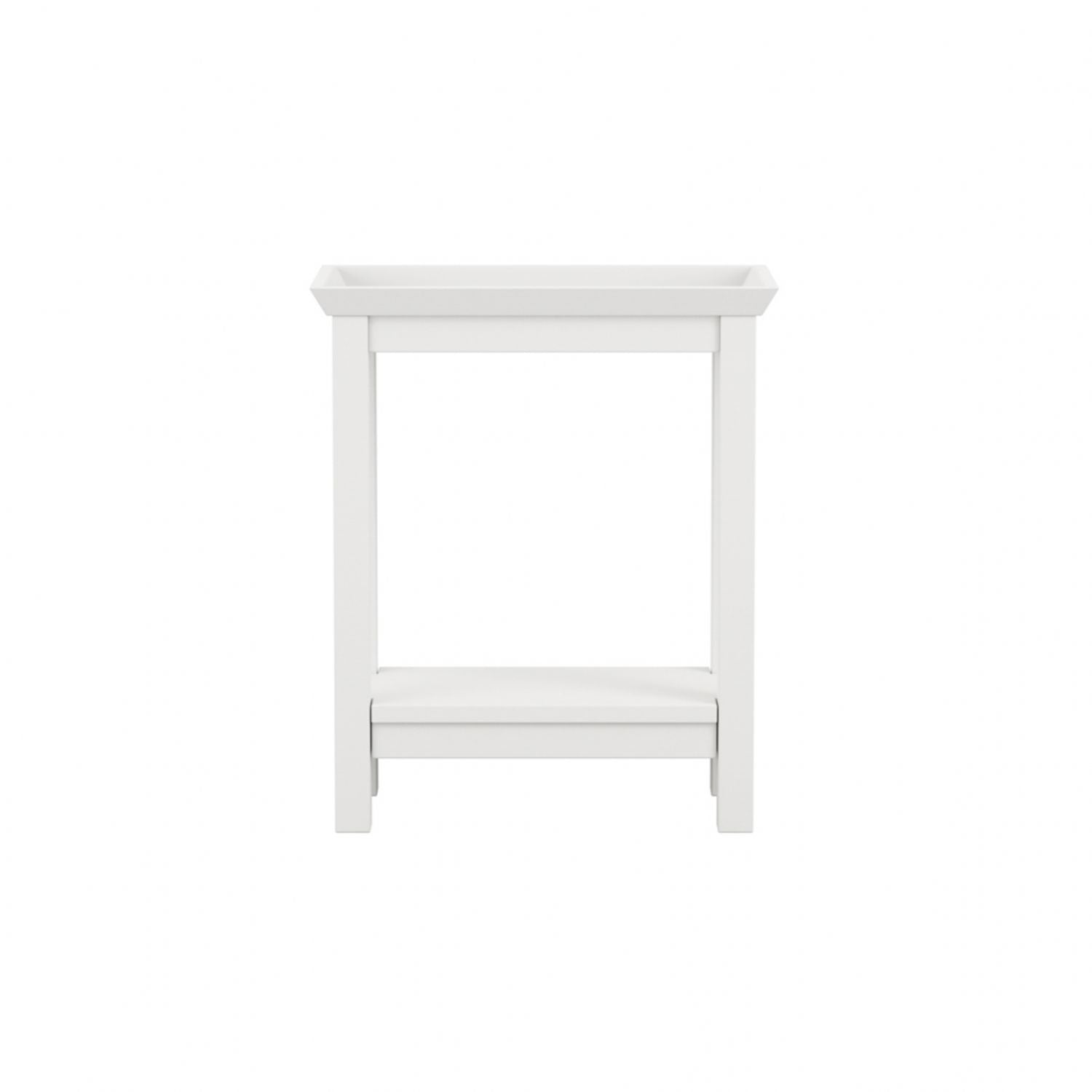 Cote White Side Table
