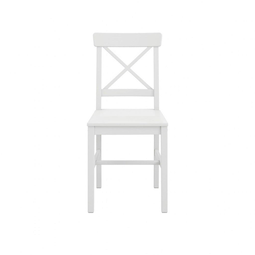 Crawford White 4 Seater Dining Set