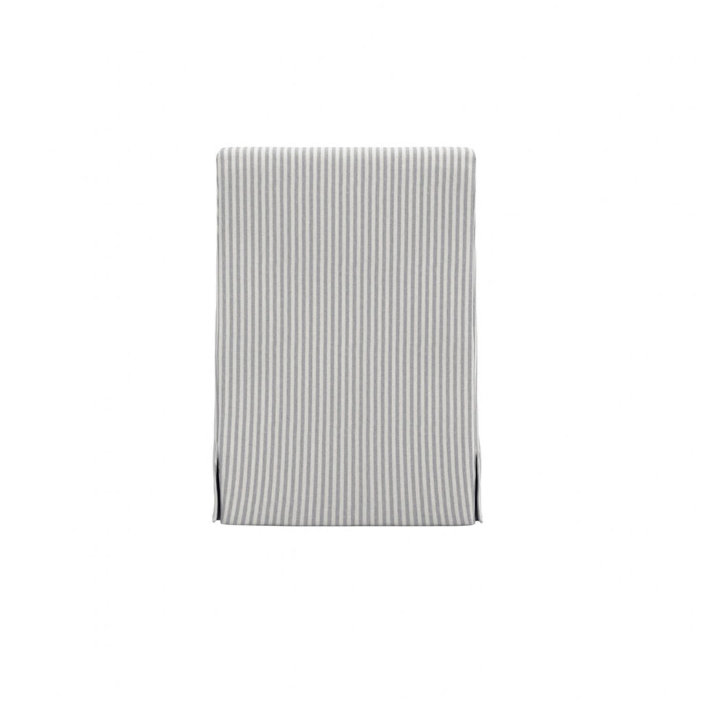 Hettie Grey Stripe Chair