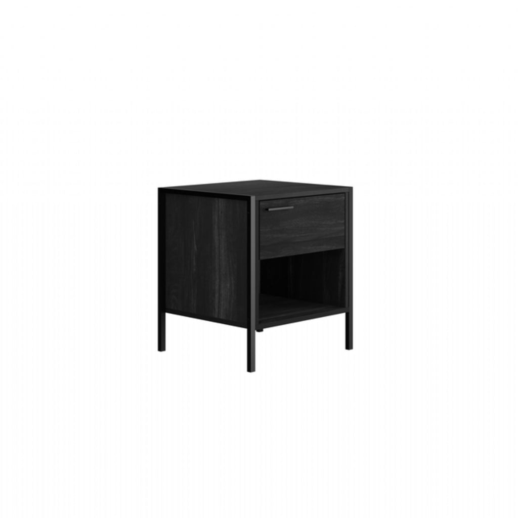 Hoxton Black Bedside Cabinet