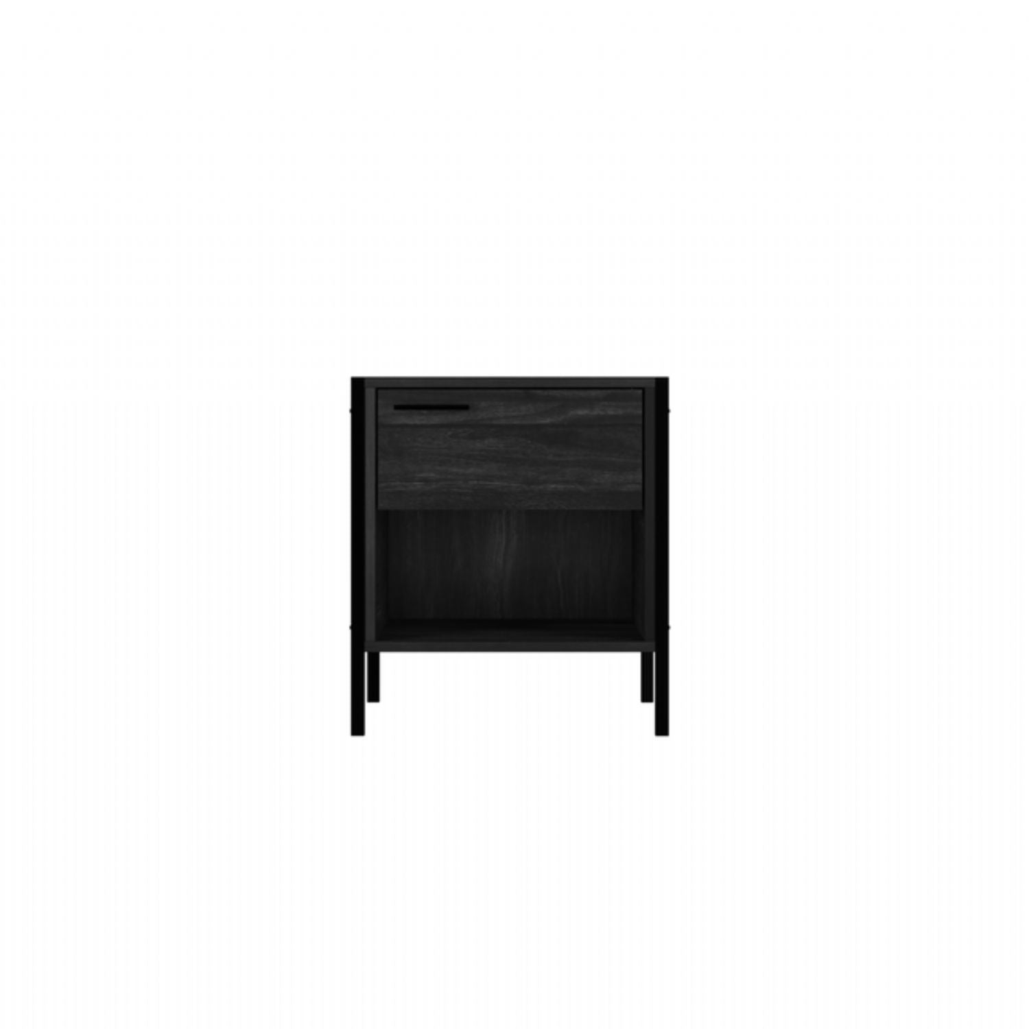 Hoxton Black Bedside Cabinet