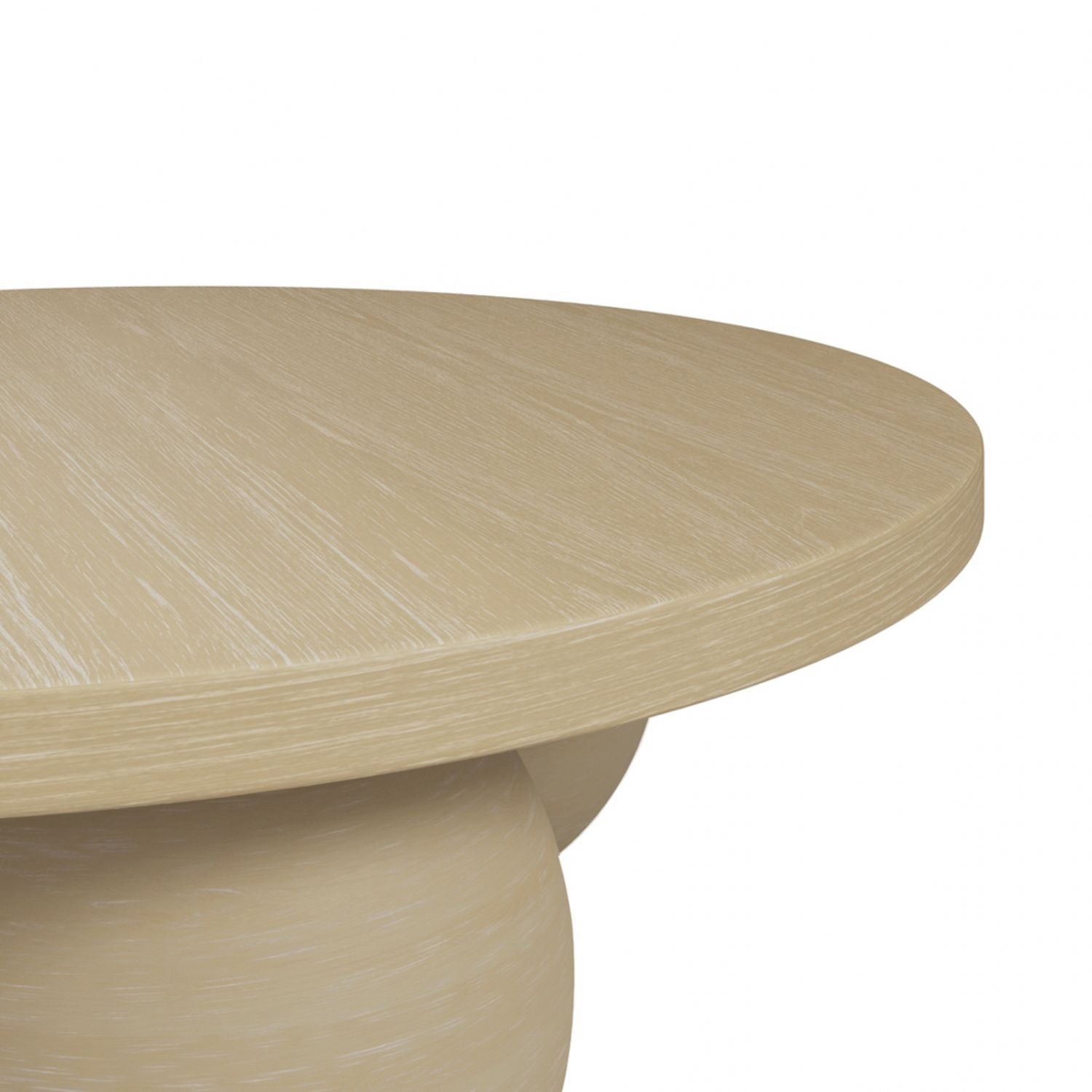 Modern Style Matte Calico Concrete Round Coffee Table