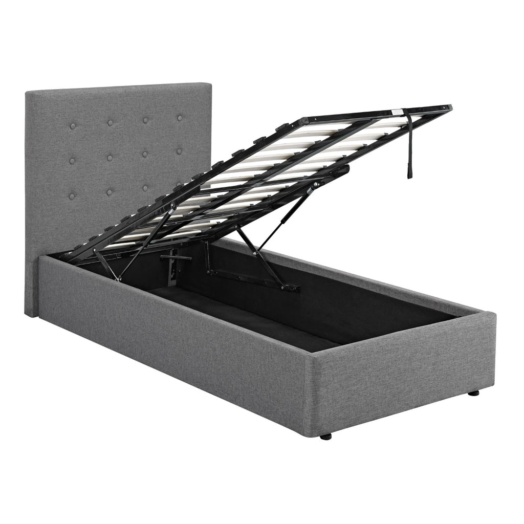 Lucca 3.0 Single Bed Grey