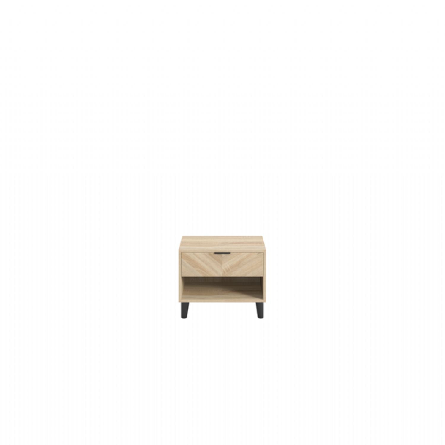 Stockholm 1 Drawer Bedside Chevron