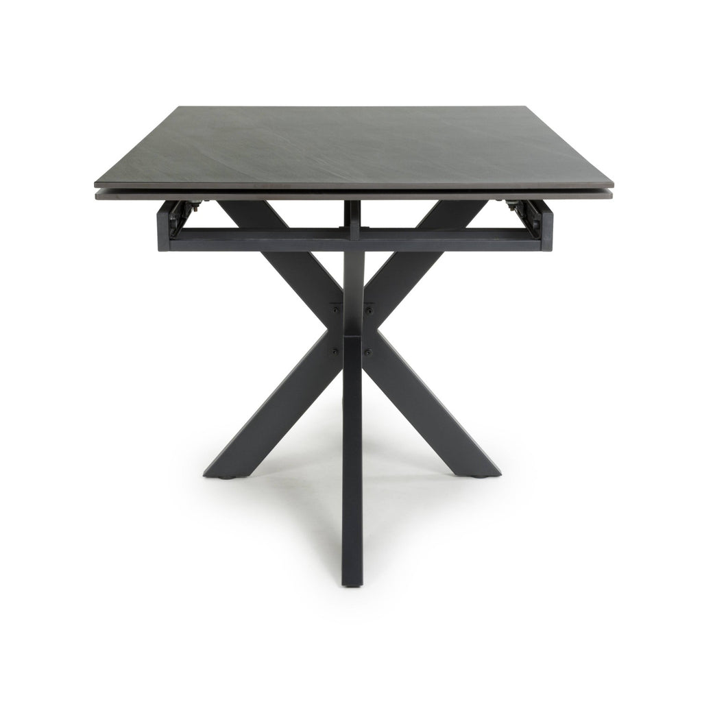 Vermont 1.6m 2.4m Extending Grey Dining Table