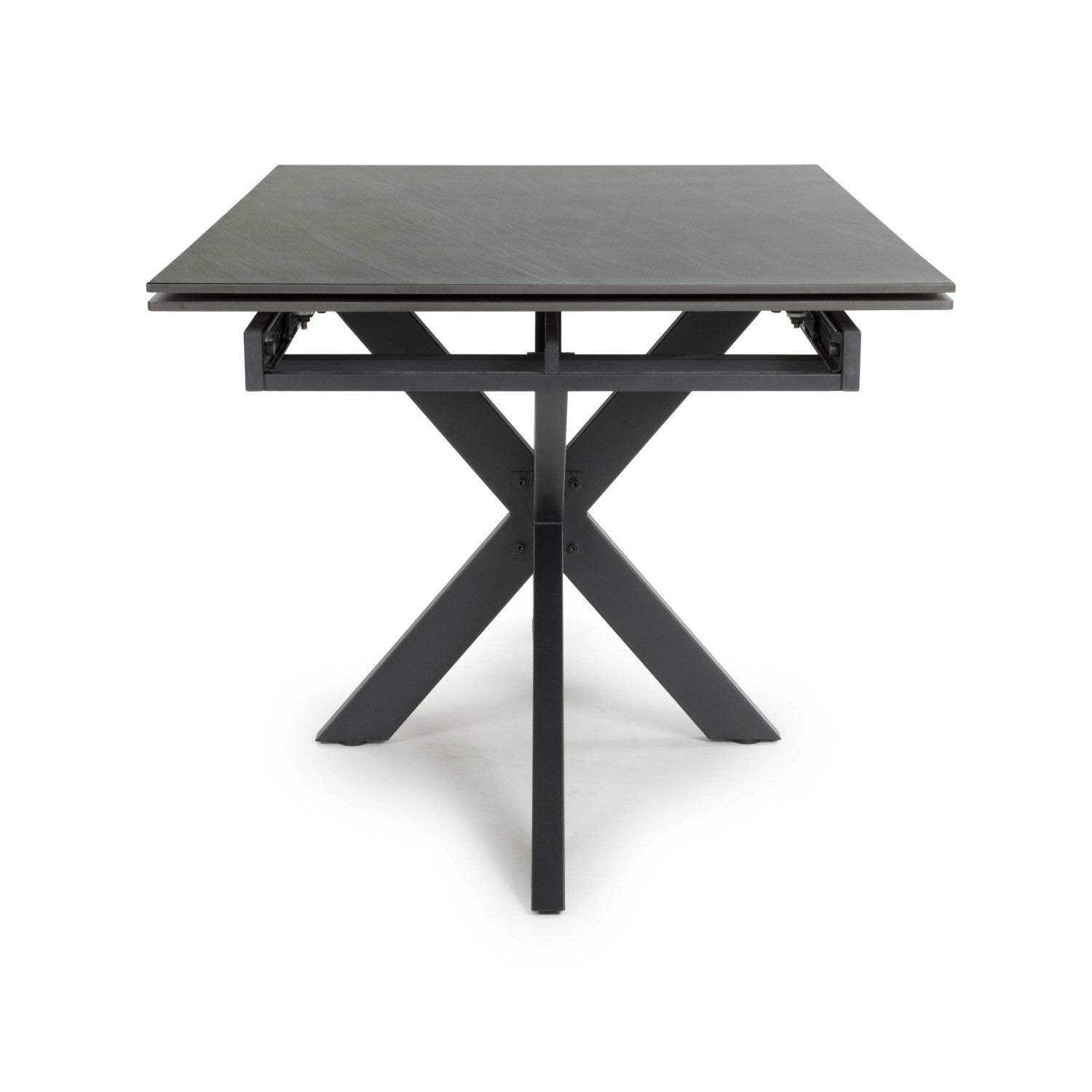 Vermont 1.6m 2.4m Extending Grey Dining Table