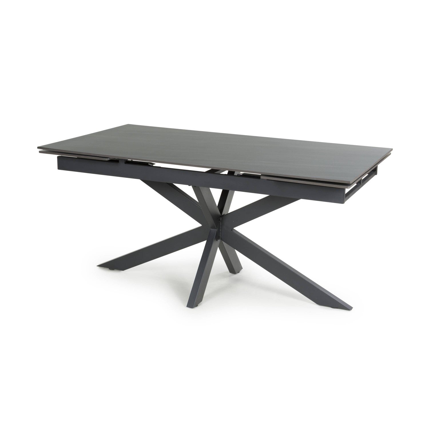 Vermont 1.6m 2.4m Extending Grey Dining Table